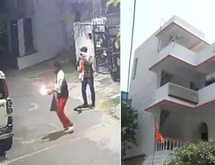 RSS कार्यालय पेट्रोल बम हमले की जांच ATS के हाथ, विदेशी कनेक्शन की कड़ियां खंगाल रही एजेंसी