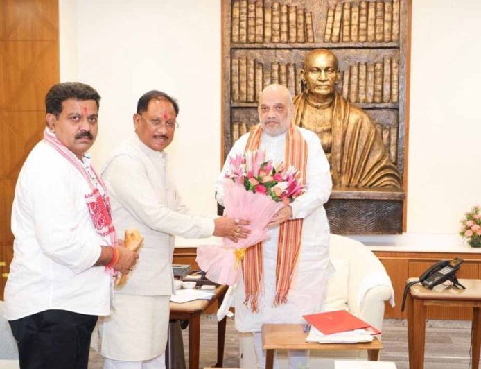 CM साय ने केंद्रीय नेताओं से की बस्तर के विकास पर चर्चा, आयुर्वेदिक AIIMS खोलने की उठाई मांग