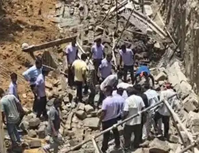 जयपुर के आमेर में बड़ा हादसा, अरावली पैलेस की निर्माणाधीन दीवार गिरी, मलबे में दबे कई लोग