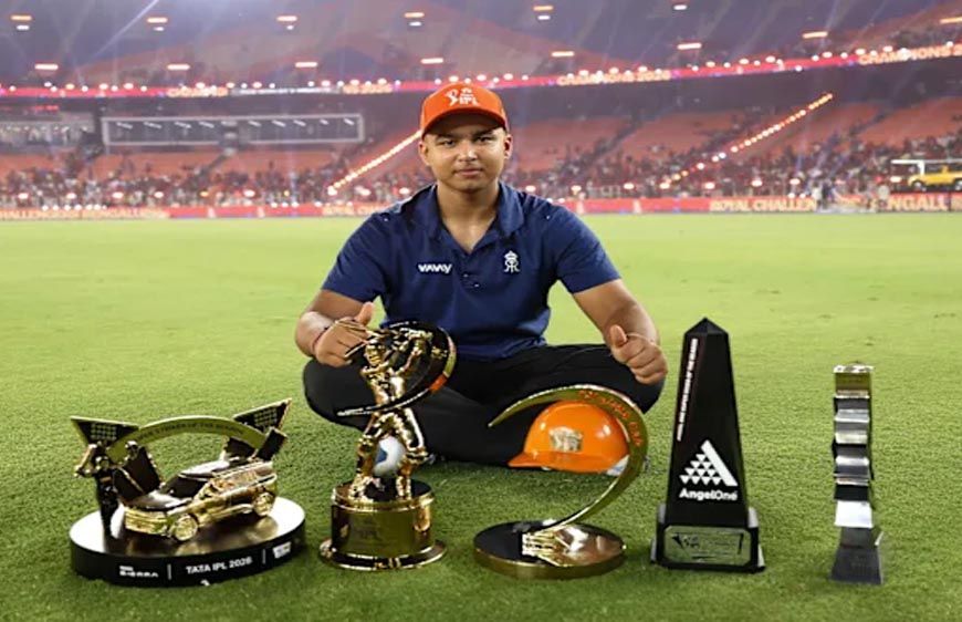 15 साल के वैभव सूर्यवंशी ने IPL 2026 में मचाया तूफान, 776 रन और 72 छक्कों से हिला दिए रिकॉर्ड बुक्स