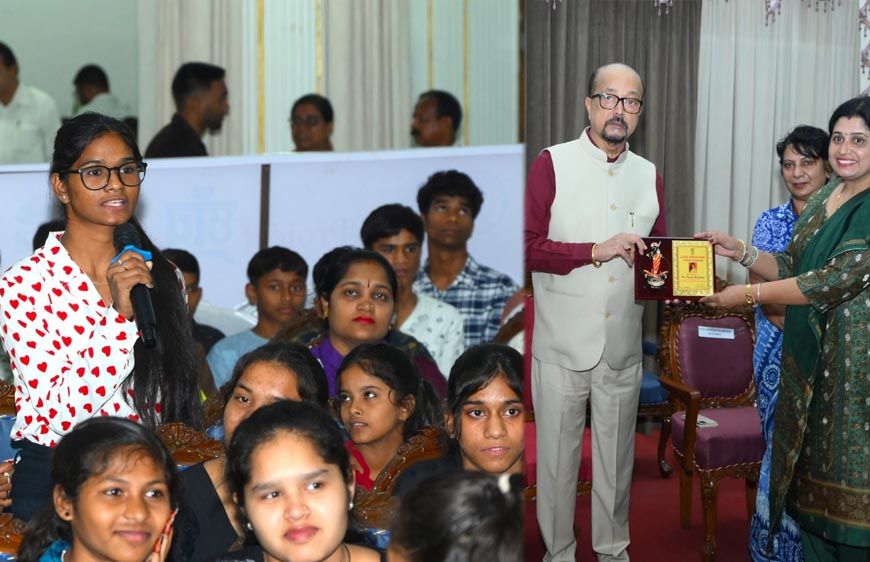जीवन में ऐसा कार्य करें जिसमें केवल पाना नहीं, समाज को कुछ देना हो- राज्यपाल रमेन डेका
