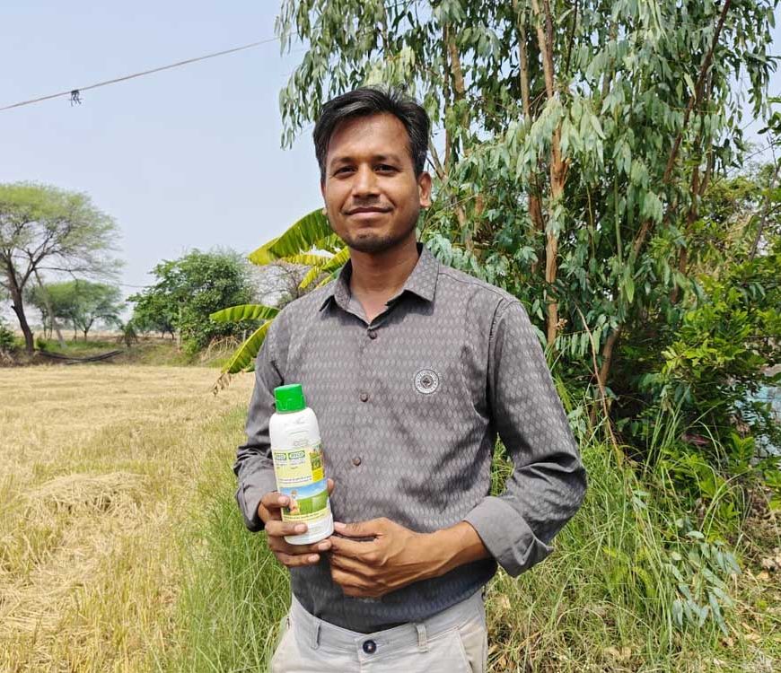 नैनो तकनीक से शैलेंद्र ने पकड़ी आधुनिक खेती की राह, बने मिसाल