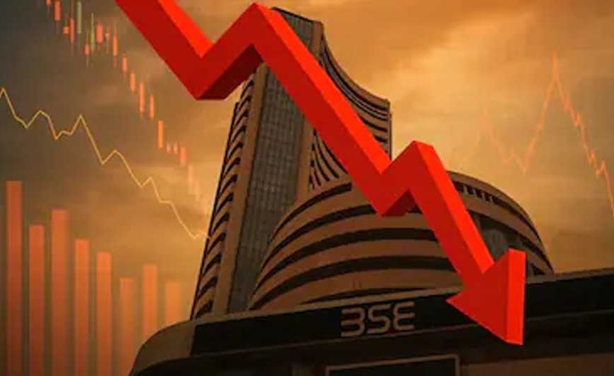 शेयर बाजार में हाहाकार! सेंसेक्स-निफ्टी धड़ाम, IT शेयरों में भारी बिकवाली