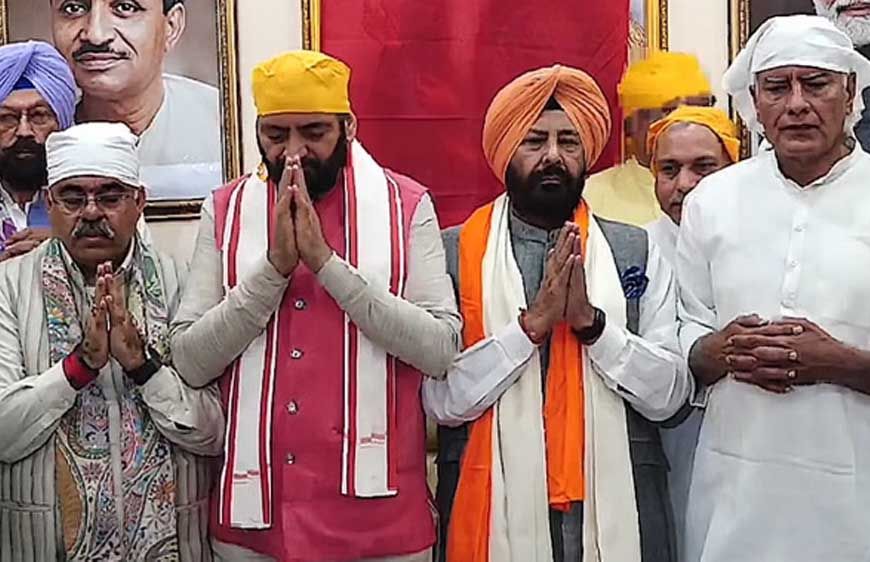 पंजाब भाजपा के नए प्रधान केवल ढिल्लों ने संभाली कमान, कार्यभार ग्रहण समारोह में पहुंचे हरियाणा CM