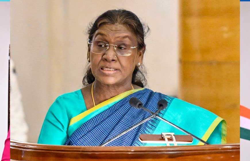 दो दिवसीय मध्यप्रदेश दौरे पर राष्ट्रपति द्रौपदी मुर्मू, 18 जून को करेंगी ओंकारेश्वर दर्शन