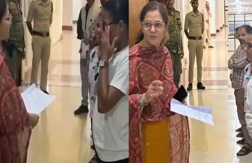 कलेक्टर की संवेदनशीलता ने जीता दिल: UPSC अभ्यर्थी से बोले- ‘परेशान मत हो’, छात्रा हुई भावुक