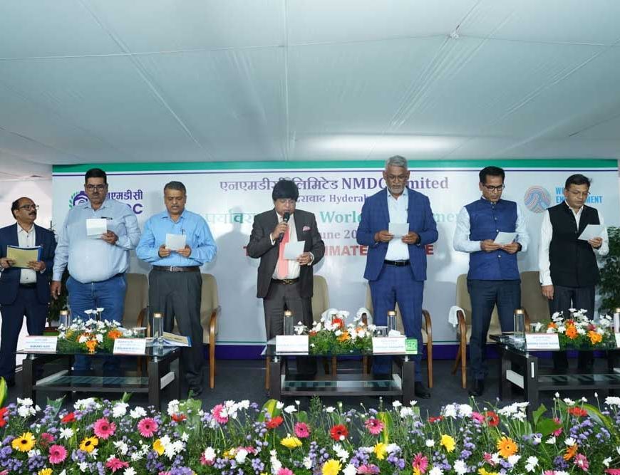 एनएमडीसी ने मनाया पर्यावरण दिवस 2026