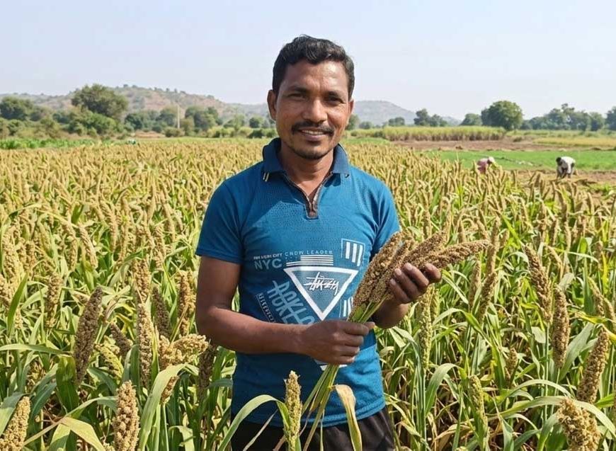 मिलेट से बढ़ी आय, किसानों के जीवन में आई खुशहाली श्री अन्न की खेती बन रही लाभ का नया माध्यम