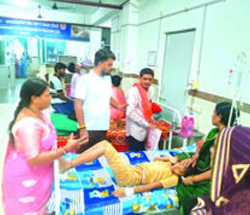 राजनांदगांव में पीलिया-डायरिया का प्रकोप, गंदे पानी की शिकायत पर निगम ने लिए सैंपल