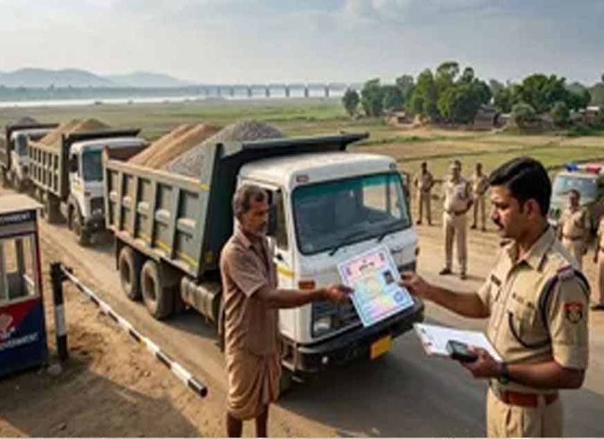 बिहार सरकार का सख्त आदेश, दूसरे राज्यों से बालू-गिट्टी लाने पर ट्रांजिट पास जरूरी