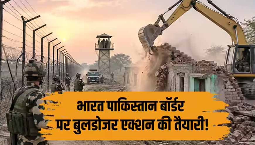 जैसलमेर बॉर्डर पर ‘ऑपरेशन क्लीन’, 15 KM दायरे में अवैध निर्माणों पर BSF-IB का बड़ा एक्शन