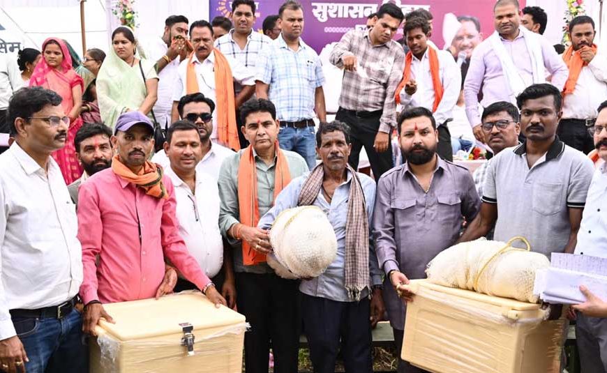 सुशासन का लक्ष्य जनता के काम समय पर पूरा करना, विभागीय योजनाओं से आर्थिक रूप से सशक्त बनें ग्रामीणरू राजस्व मंत्री  टंक राम वर्मा