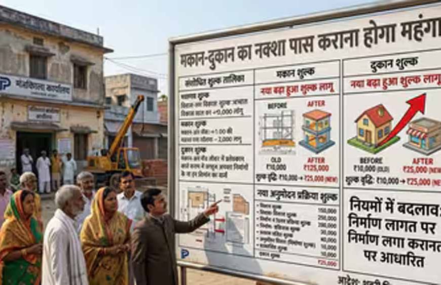 जिला पंचायत नक्शा पासिंग पर नया नियम, विकास शुल्क को लेकर मचा विवाद