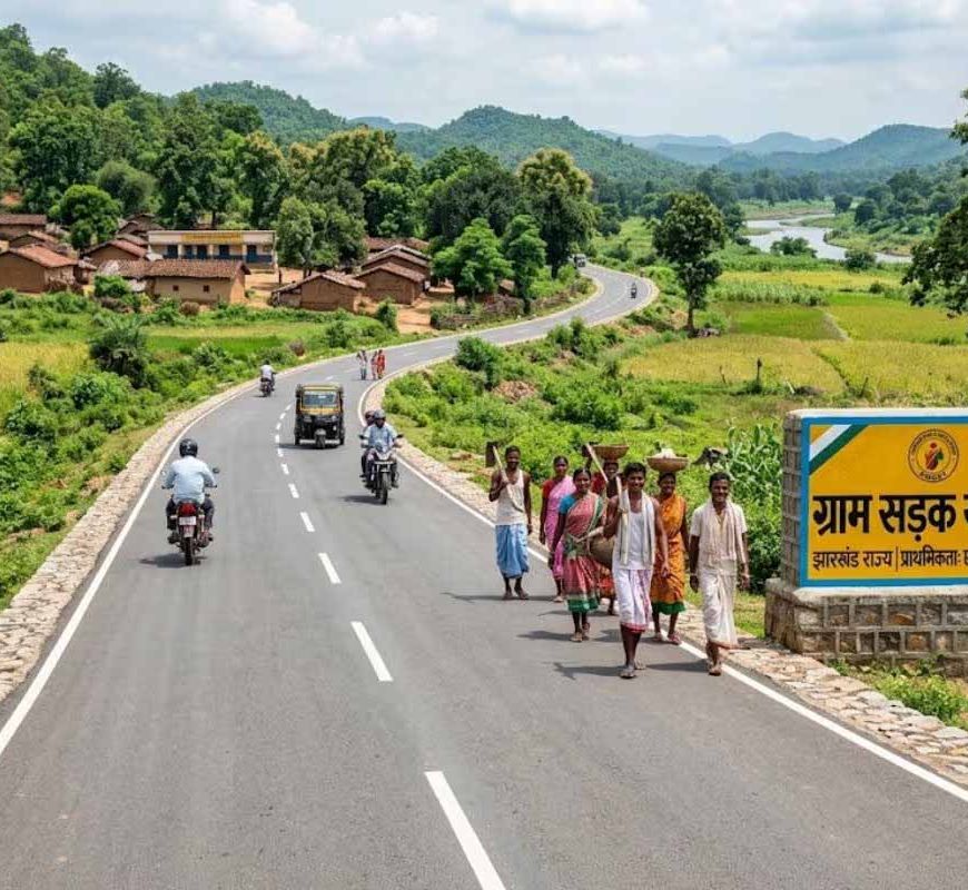 पीएम ग्राम सड़क योजना फेज-4 से झारखंड को मिलेंगे 600 करोड़, 319 योजनाओं पर काम होगा