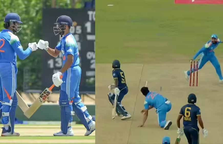 इंडिया ए की रोमांचक जीत, श्रीलंका ए को 8 रन से हराकर सीरीज में शानदार शुरुआत
