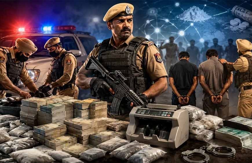 नशा तस्करों पर पंजाब पुलिस का बड़ा प्रहार, 73 हवाला संचालक गिरफ्तार, ₹830 करोड़ की संपत्तियां फ्रीज