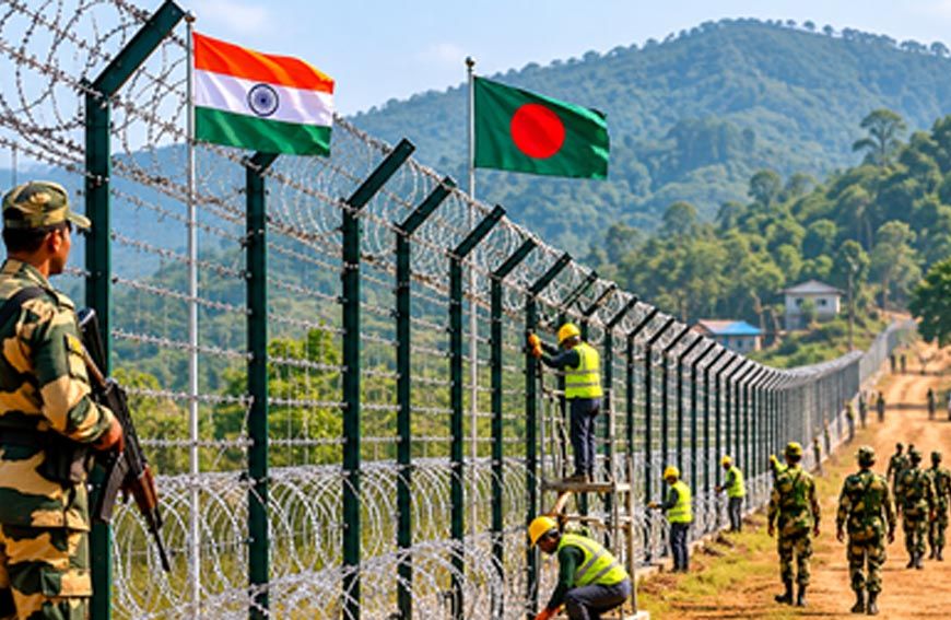 भारत-बांग्लादेश बॉर्डर पर तनाव! घुसपैठियों को खदेड़ते ही BSF-BGB के बीच बढ़ी तनातनी, हुई पत्थरबाजी