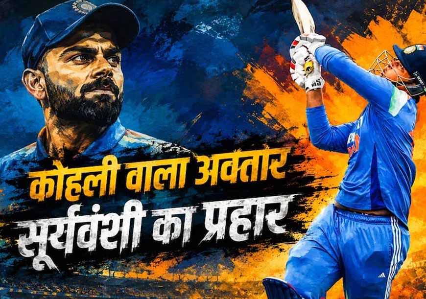 भारत A के वैभव सूर्यवंशी ने 22 गेंदों में ठोके 44 रन, चौकों की बारिश से मचाया धमाल