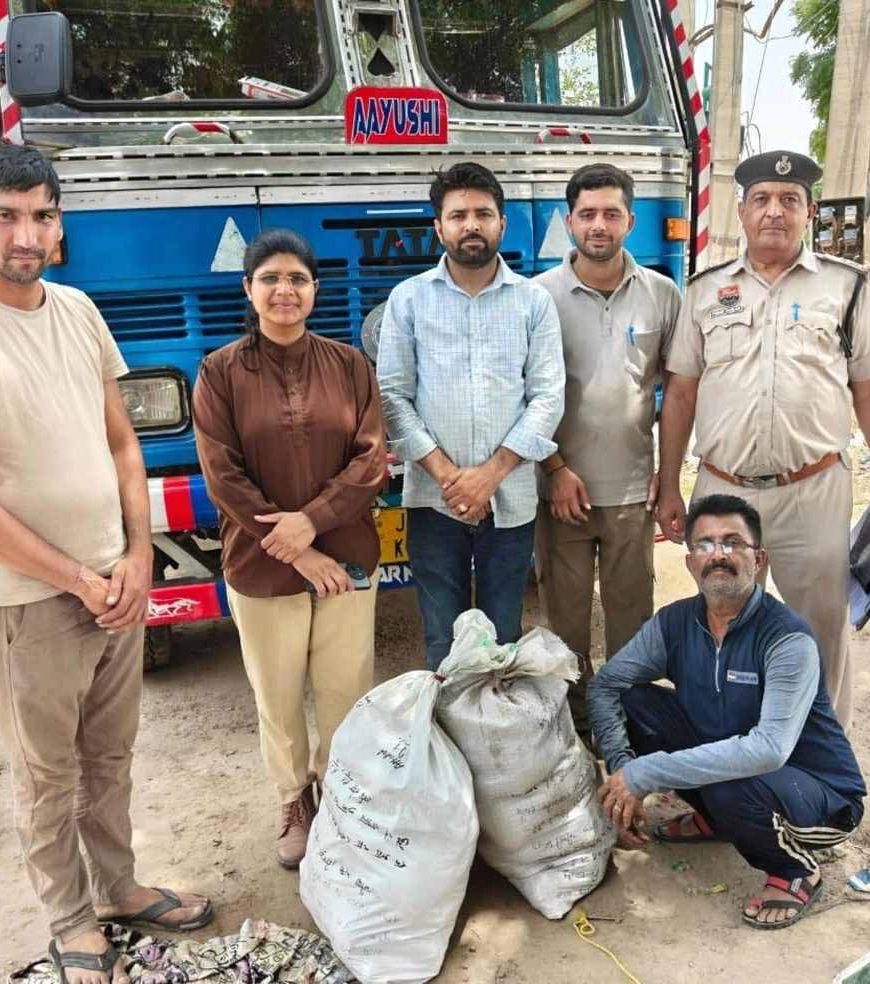 राजस्थान पुलिस की बड़ी कार्रवाई, 90 किलो अफीम दूध के साथ तस्कर गिरफ्तार