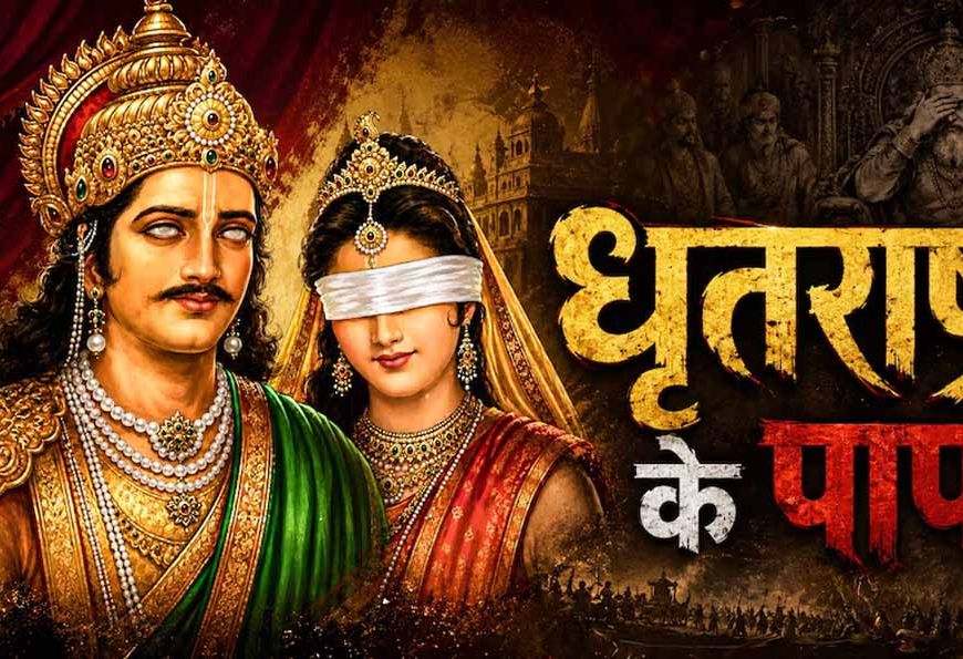 धृतराष्ट्र के 7 पाप, जिन्होंने महाभारत में तय किया कुरुक्षेत्र युद्ध का रास्ता