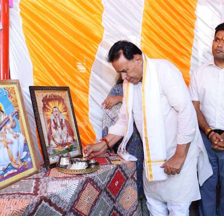 लूणी में ग्रामीण सेवा शिविर का निरीक्षण, जोगाराम पटेल ने योजनाओं के त्वरित लाभ पर दिया जोर