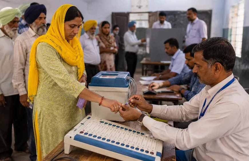 EVM खराबी से रुका चुनावी फैसला, गुरदासपुर के दो बूथों पर कल होगा पुनर्मतदान