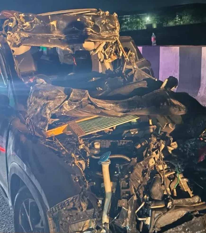 दिल्ली-कटड़ा हाईवे पर दर्दनाक हादसा, ट्रक से टकराई तेज रफ्तार कार; दो की मौत