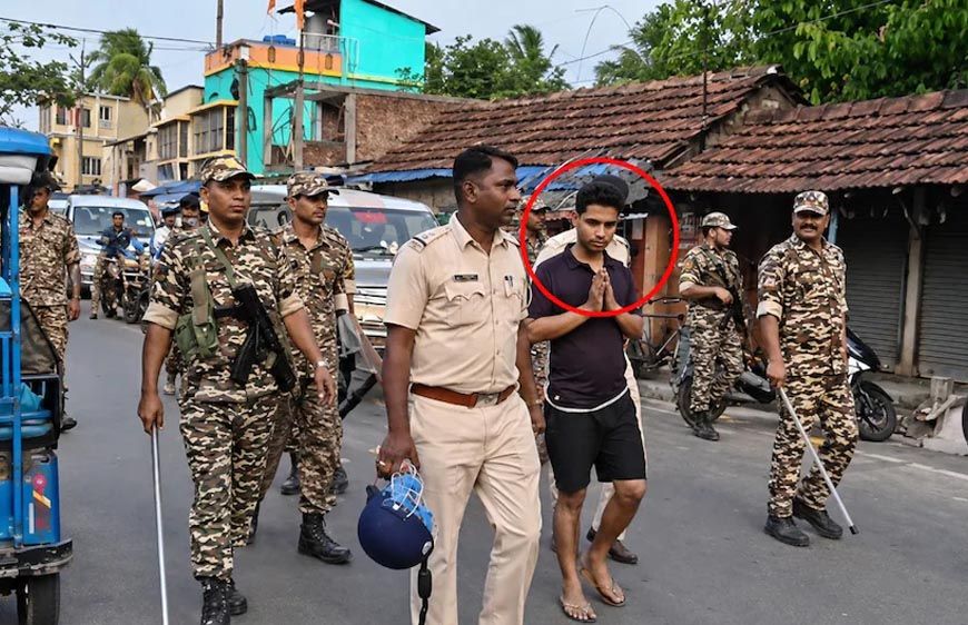 नंगे पैर, कमर में रस्सी और हाथ जोड़ते दिखे TMC नेता जहांगीर खान, दूसरा वीडियो वायरल