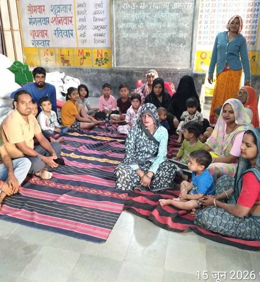 आंगनबाड़ी केंद्रों में PAM बैठक: बच्चों के विकास में पिता की भूमिका पर जोर