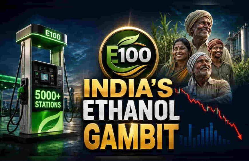 E100 Fuel क्या है? 100% इथेनॉल कैसे लेगा पेट्रोल की जगह, जानिए फायदे, चुनौतियां और पूरी सच्चाई