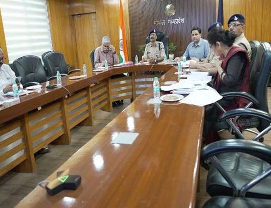 मोहर्रम, ताजिया जुलूस और राष्ट्रपति के प्रस्तावित भ्रमण को लेकर सुरक्षा तैयारियों की उच्च स्तरीय समीक्षा