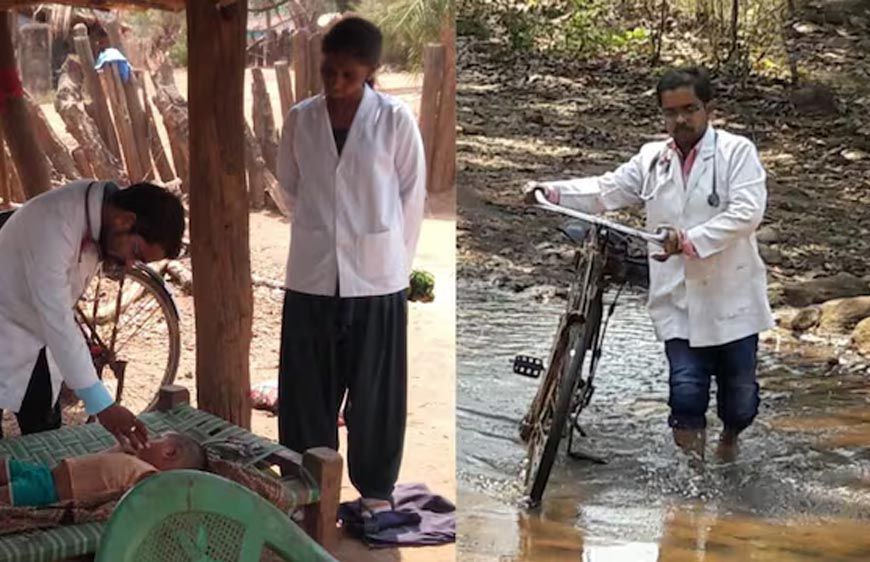 नक्सल प्रभावित इलाके में बदलाव की मिसाल, डॉक्टर रामटेके की 23 साल की मेहनत से बना मॉडल अस्पताल