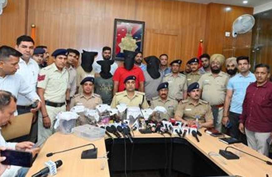 चंडीगढ़ में अंतरराज्यीय हथियार तस्करी गिरोह का भंडाफोड़, 3 आरोपी गिरफ्तार