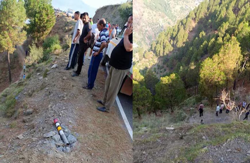 हिमाचल के चंबा में दर्दनाक हादसा, 500 मीटर गहरी खाई में गिरी बोलेरो; 3 सगे भाइयों समेत 7 की मौत