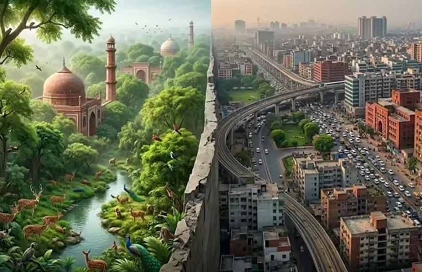 32 साल में सेंट्रल दिल्ली ने खोया 74 प्रतिशत बेहतर पर्यावरणीय क्षेत्र