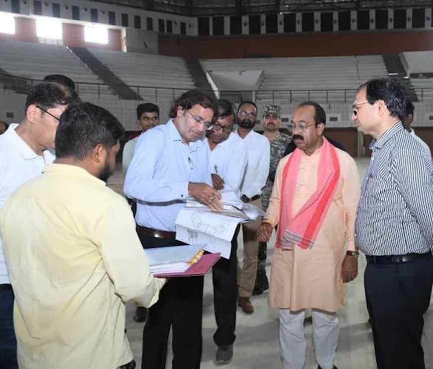 बिलासपुर में PWD अधिकारियों पर बरसे उपमुख्यमंत्री अरुण साव, लापरवाही पर लगाई फटकार