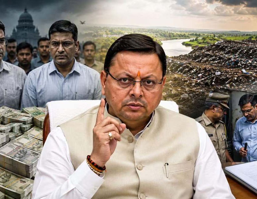14 करोड़ की जमीन 54 करोड़ में खरीदने का आरोप, उत्तराखंड में 12 अधिकारियों पर कार्रवाई