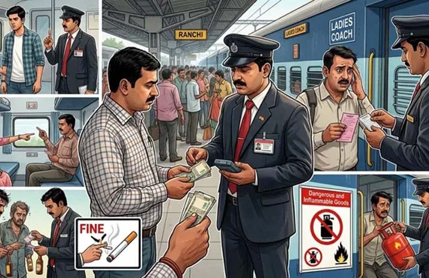 रेलवे ने बढ़ाया जुर्माना, बिना टिकट यात्रा पर अब 500 रुपये न्यूनतम पेनल्टी