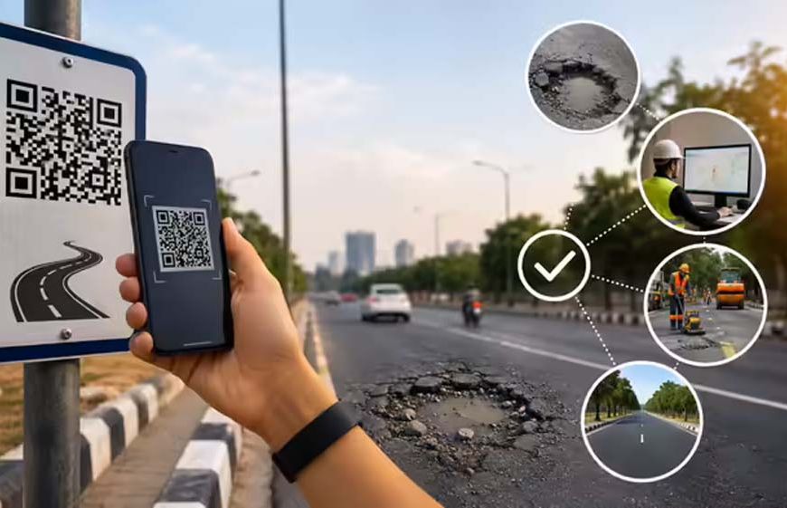 दिल्ली में सड़क शिकायत के लिए QR कोड सिस्टम, ‘नो योर रोड’ प्रोजेक्ट से बढ़ेगी पारदर्शिता
