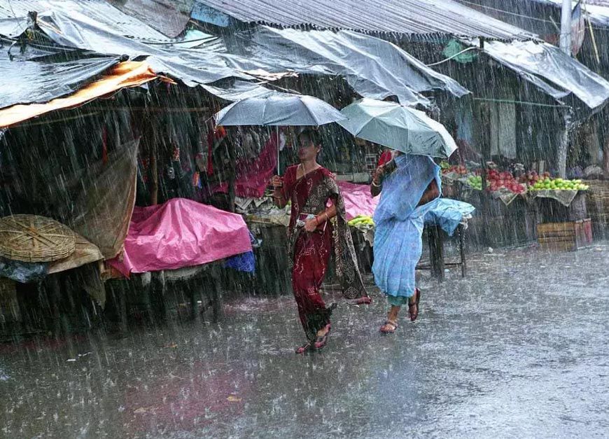 पंजाब में मानसून की रफ्तार धीमी, बारिश से मिली राहत; तापमान 3.6 डिग्री गिरा, 4 दिन का यलो अलर्ट