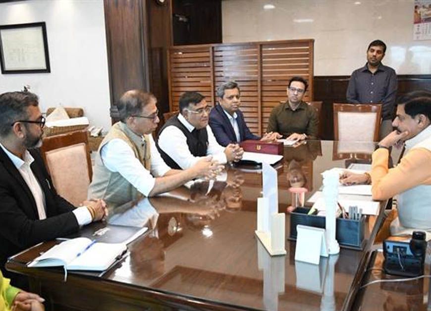 मुख्यमंत्री डॉ. यादव से हिंदुस्तान कोका-कोला बेवरेजेस के मुख्य कार्यकारी अधिकारी हेमंत रुपानी ने की भेंट