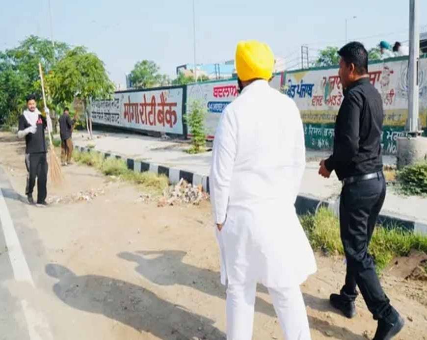 मोगा में मंत्री हरजोत बैंस का औचक निरीक्षण, सफाई व्यवस्था पर निगम कमिश्नर को नोटिस