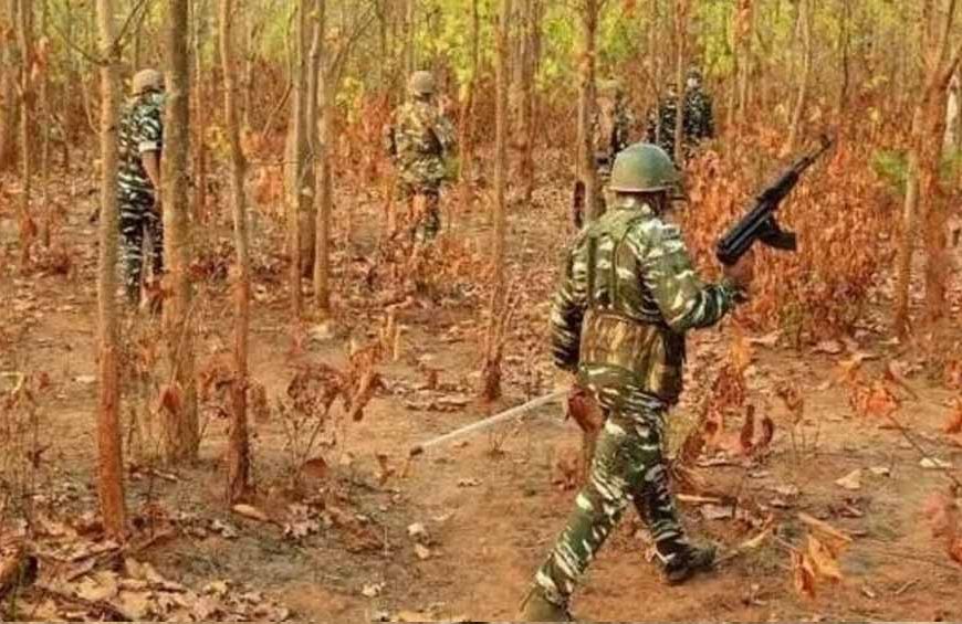 कांकेर के जंगल में नक्सलियों का विस्फोटक डंप बरामद, 4 बंदूकें और 2 वायरलेस सेट मिले
