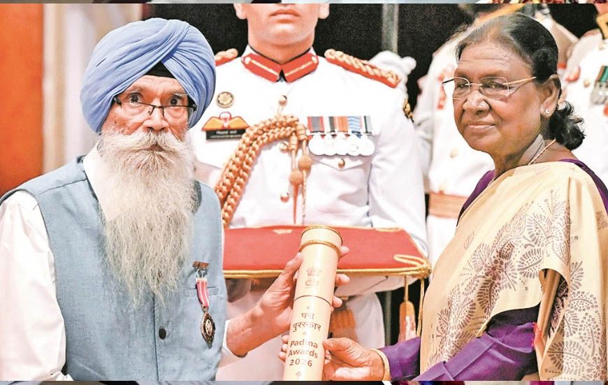 'झाड़ू वाले हीरो' इंदरजीत सिद्धू को मिला पद्मश्री, PM मोदी बोले- इन्होंने चंडीगढ़ साफ कर दिया