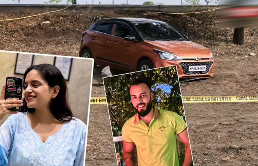 पढ़ाई के बाद साथ करते थे नौकरी, अशोकनगर में कार के अंदर युवक-युवती की लाश मिलने से सनसनी