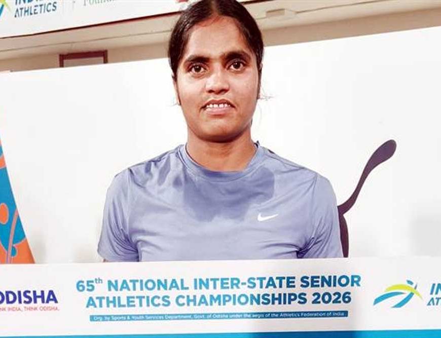 65वीं राष्ट्रीय अंतर्राज्यीय सीनियर एथलेटिक्स चैंपियनशिप में नितिका आकरे ने जीता कांस्य पदक