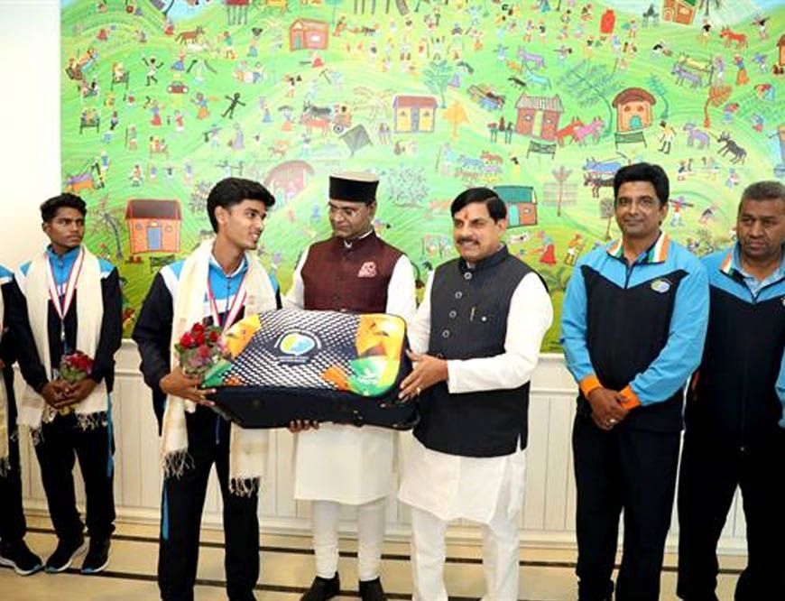भारतीय हॉकी टीम में मध्यप्रदेश का बढ़ता प्रतिनिधित्व एक उपलब्धि : मुख्यमंत्री डॉ. यादव