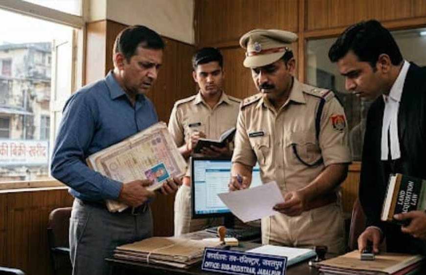 जबलपुर में मृत महिला को जिंदा दिखाकर 76 लाख की जमीन की ठगी, दो आरोपियों पर ₹4-4 हजार का इनाम