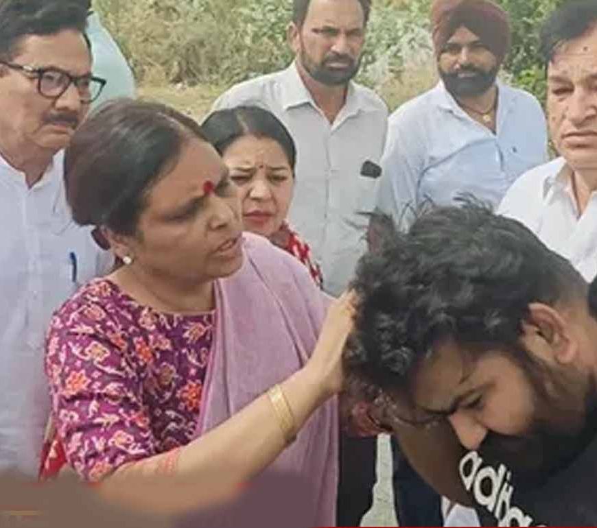 हरियाणा BJP अध्यक्ष डॉ. अर्चना गुप्ता ने काफिला रुकवाया, घायल युवक को पहुंचाया अस्पताल