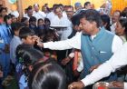 भानपुरी में हर्षोल्लास के साथ मनाया गया शाला प्रवेश उत्सव